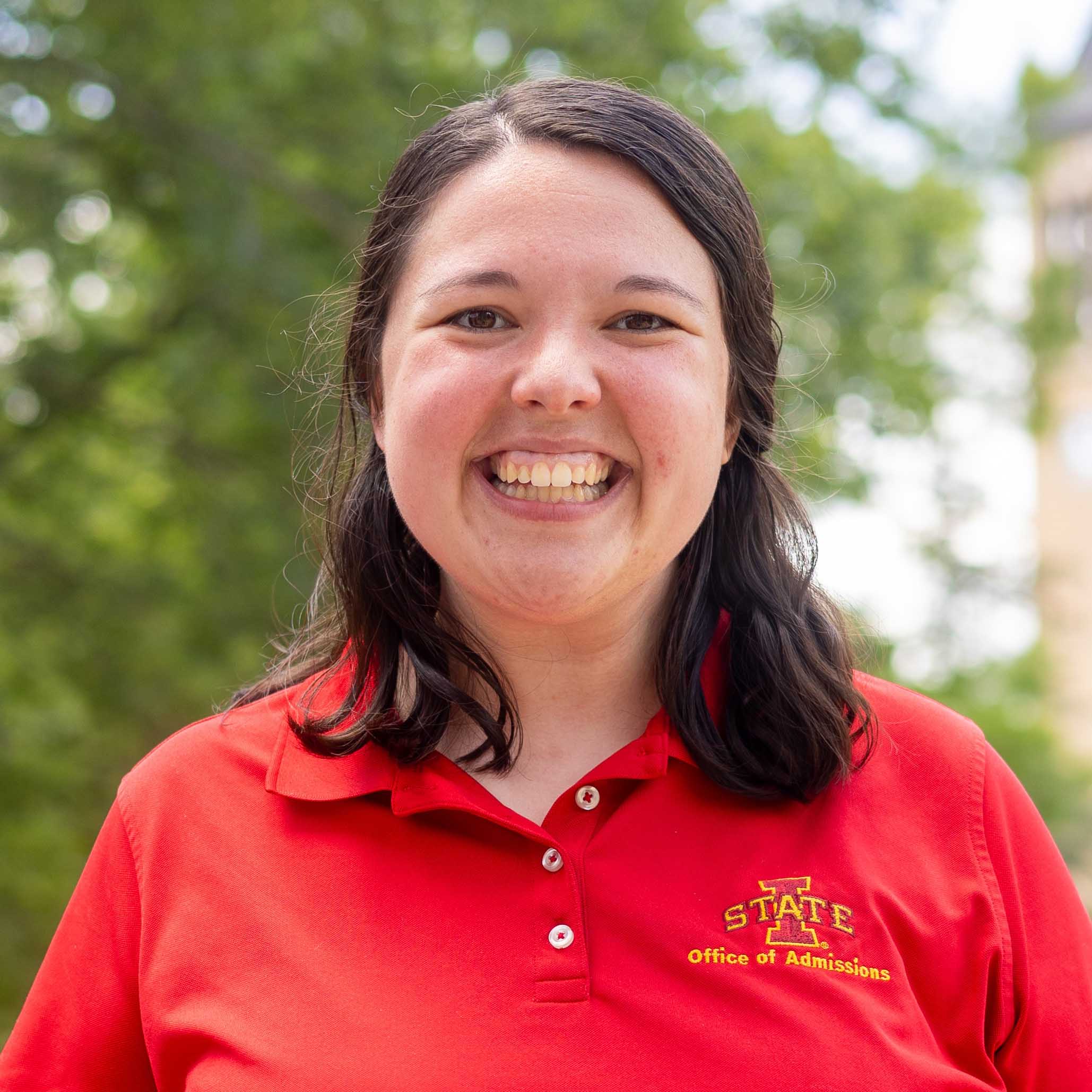 Alyssa McMichael, admissions counselor
