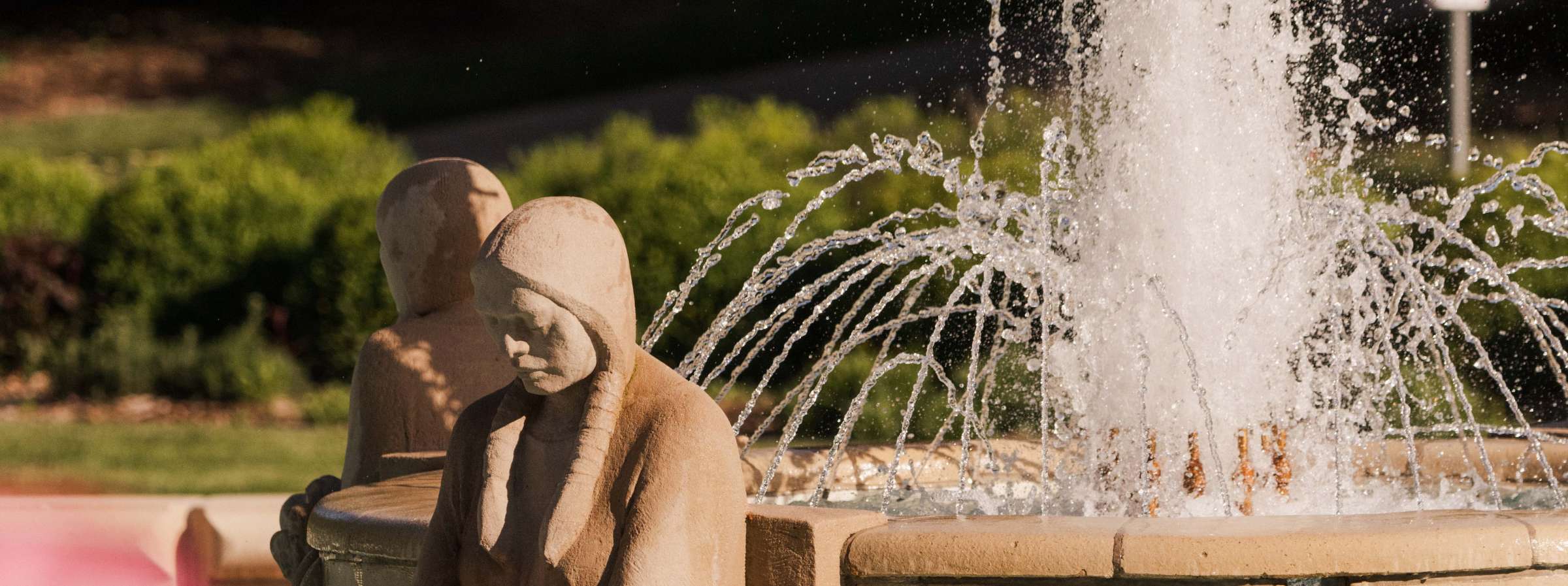 Fountain of the Four Seasons outside the Memorial Union